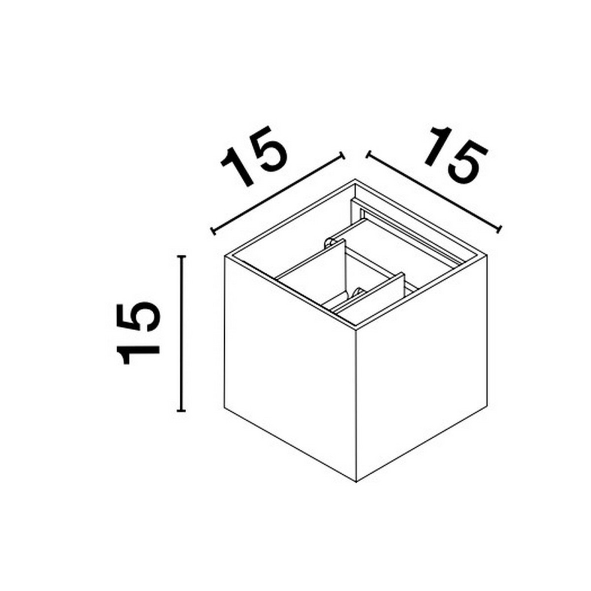 współczesny kinkiet ogrodowy Luces Exclusivas ACOMUL