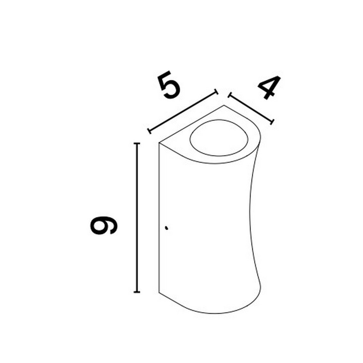 Ekskluzywny kinkiet ogrodowy Luces Exclusivas ACOPEO