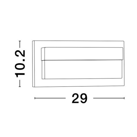 wyjątkowy kinkiet ogrodowy Luces Exclusivas BACUSA