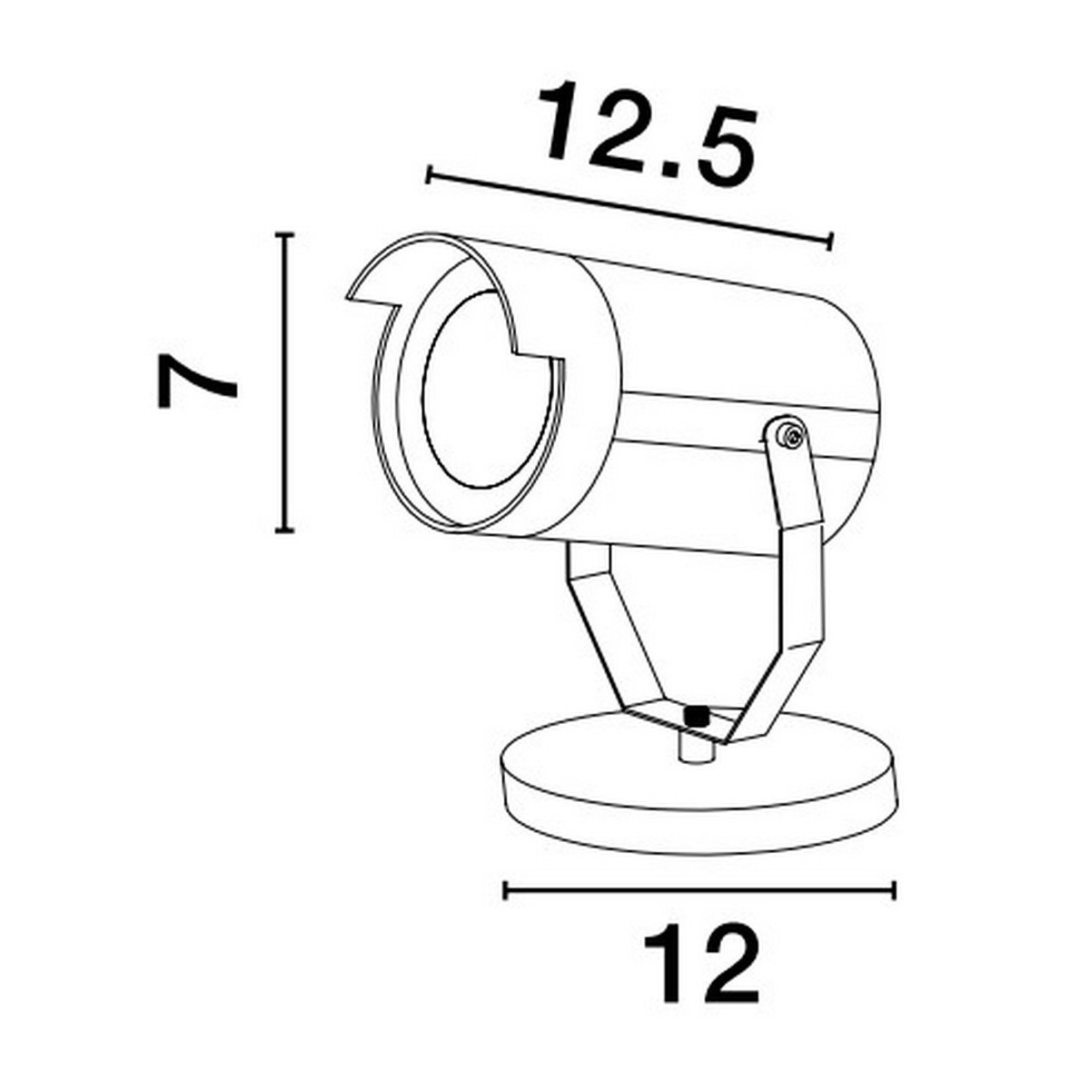 nadzwyczajny kinkiet ogrodowy Luces Exclusivas ACUAPA