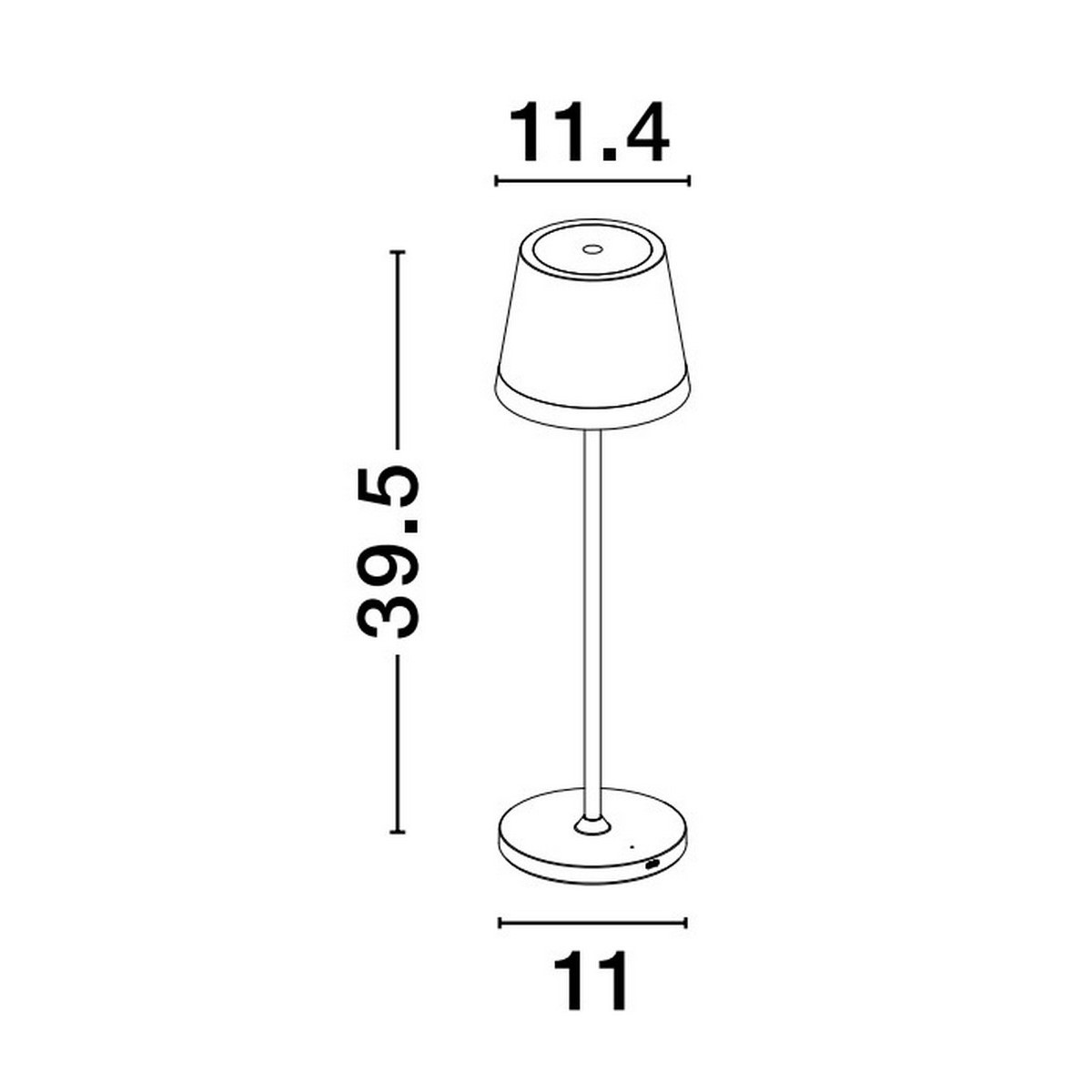luksusowa lampa ogrodowa - stojąca Luces Exclusivas ADOBES