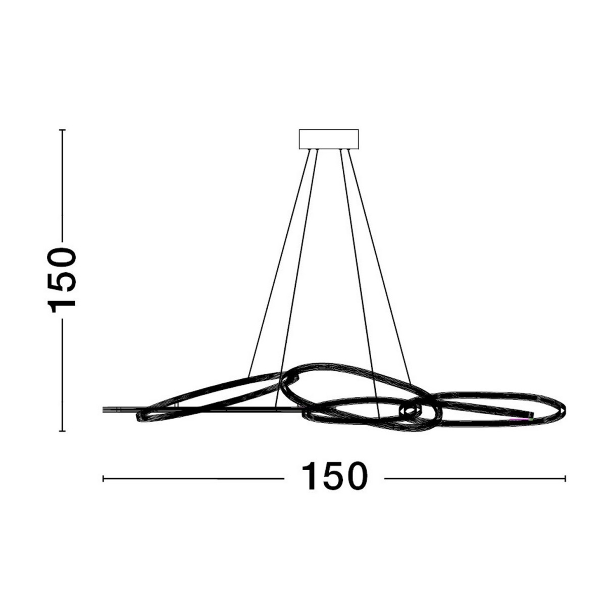 elitarna lampa wisząca Luces Exclusivas BANO LE43480