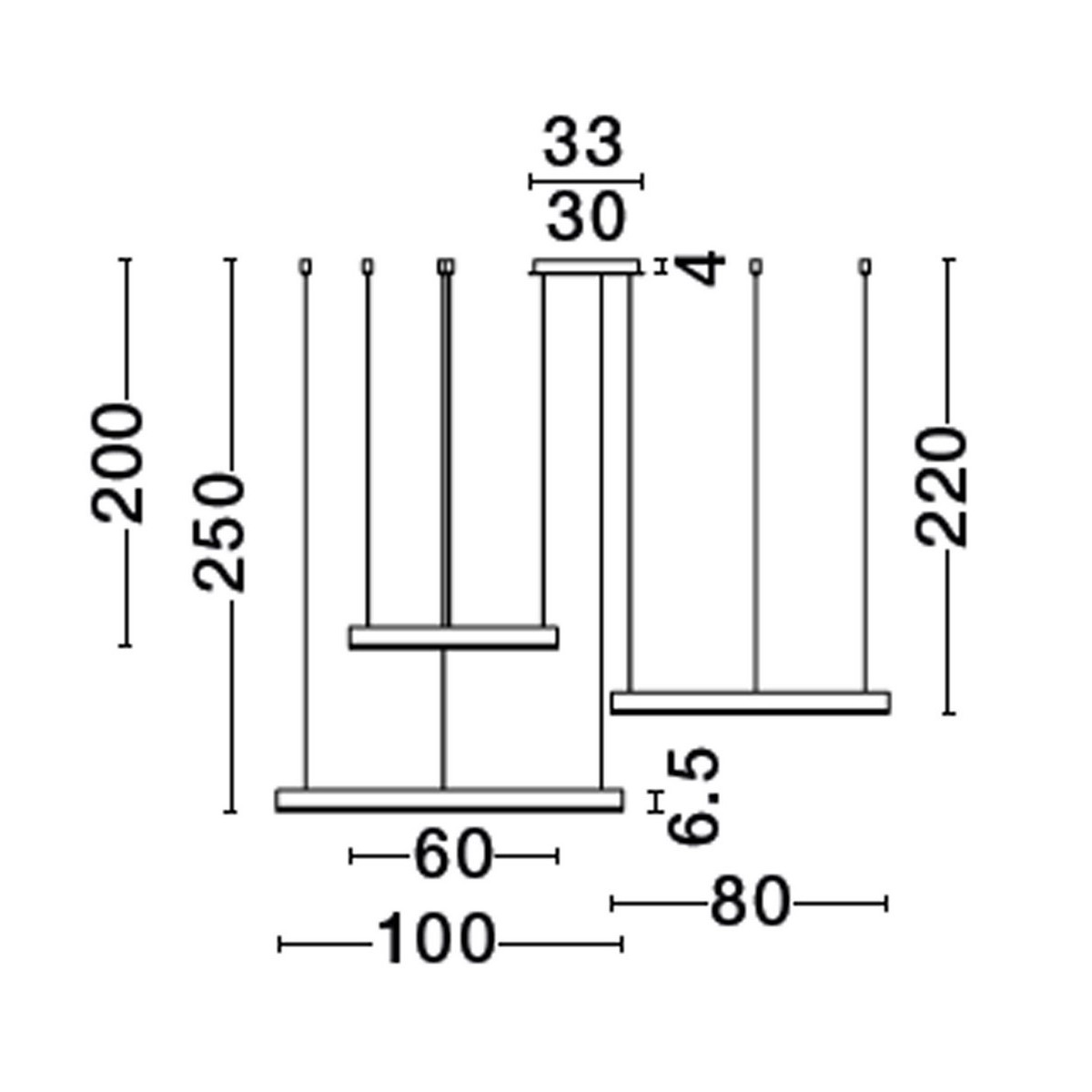niezwykła lampa wisząca Luces Exclusivas JACA CCT LE43504
