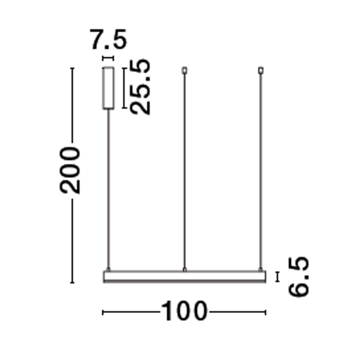 futurystyczna lampa wisząca Luces Exclusivas JACA CCT LE43514