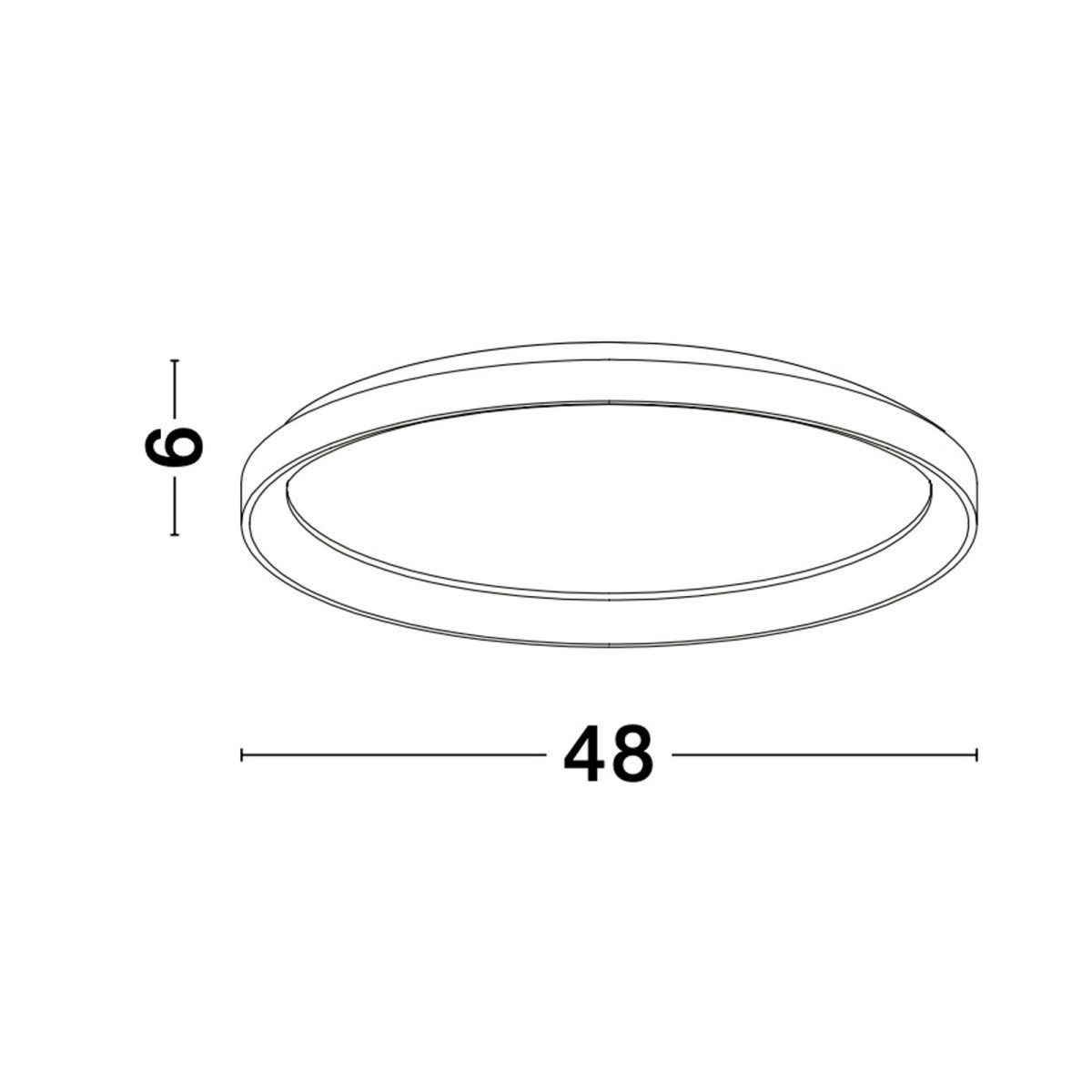 Ekskluzywny plafon na sufit Luces Exclusivas ROTA LE43523