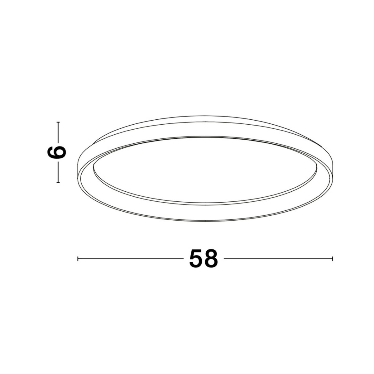 Niepowtarzalny plafon na sufit Luces Exclusivas ROTA LE43525