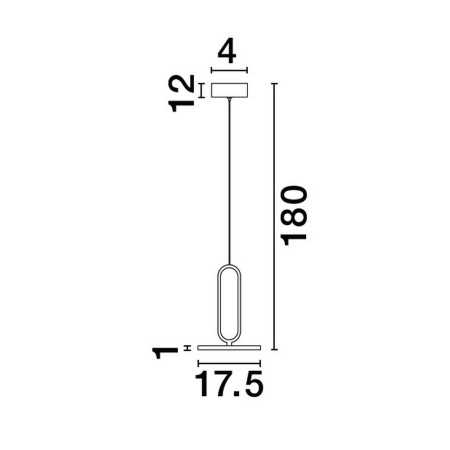 elegancka lampa wisząca Luces Exclusivas ACACHI LE43551