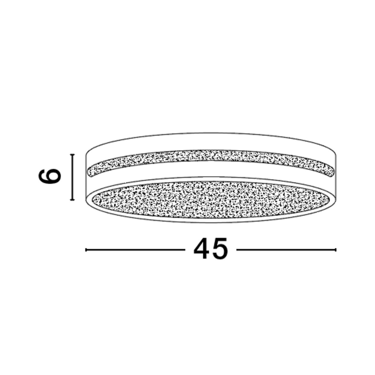 elegancki plafon na sufit Luces Exclusivas TIJUANA LE43592