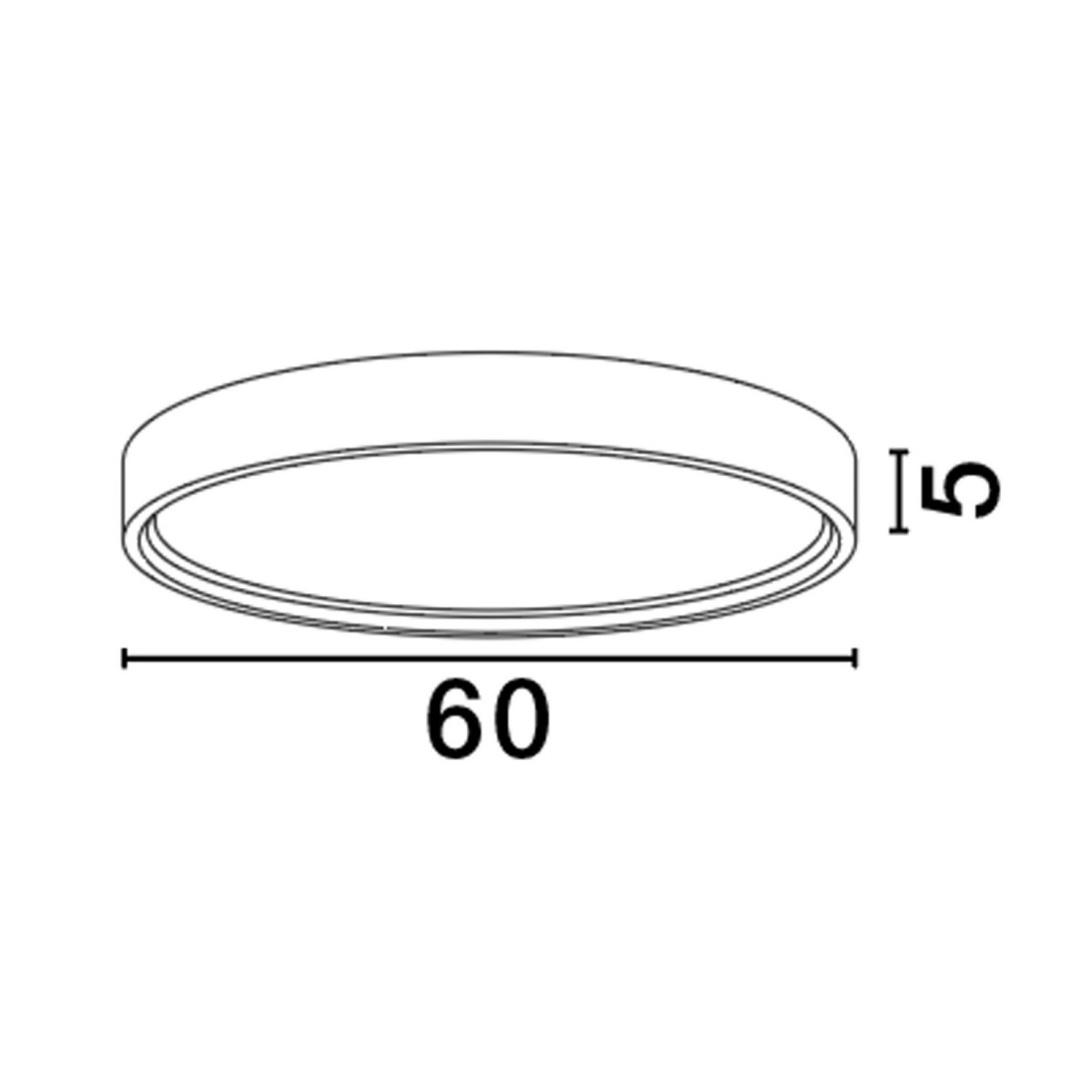 awangardowy plafon na sufit Luces Exclusivas ACULCO LE43594