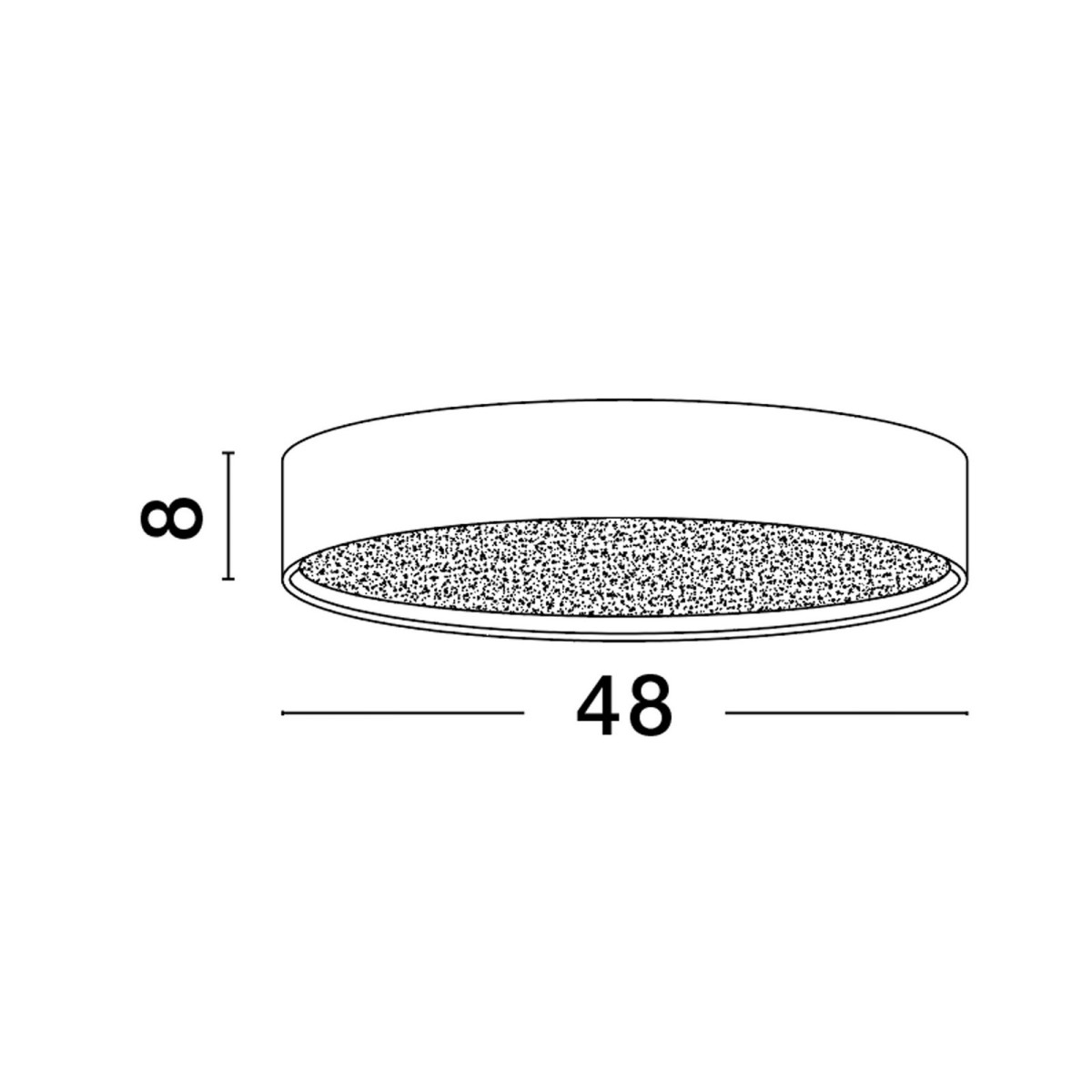 współczesny plafon na sufit Luces Exclusivas ADOLFO LE43597