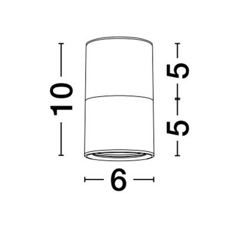 szykowna lampa natynkowa - spot Luces Exclusivas BAHTAJ LE43634