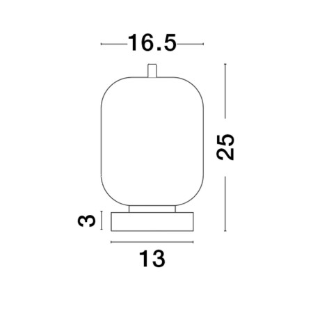 ekskluzywna lampa stołowa Luces Exclusivas PILAR LE43659