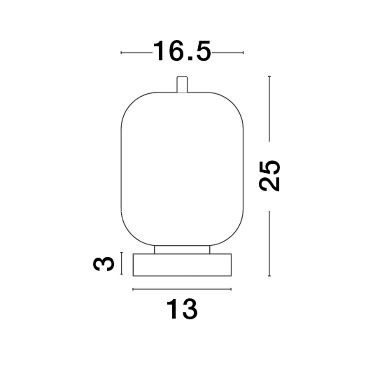 ekskluzywna lampa stołowa Luces Exclusivas PILAR LE43659