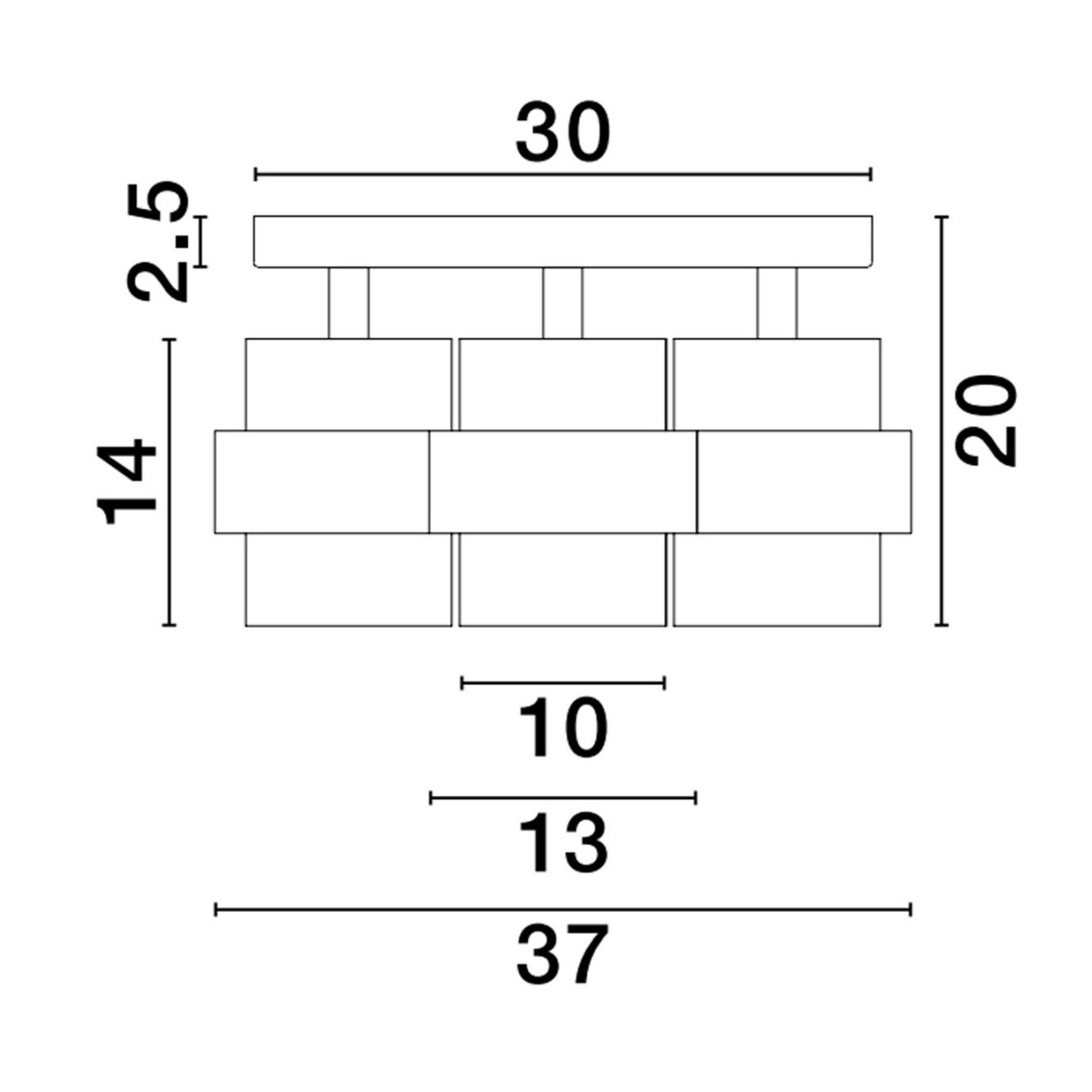 innowacyjny reflektor / spot Luces Exclusivas VIEJA LE43671