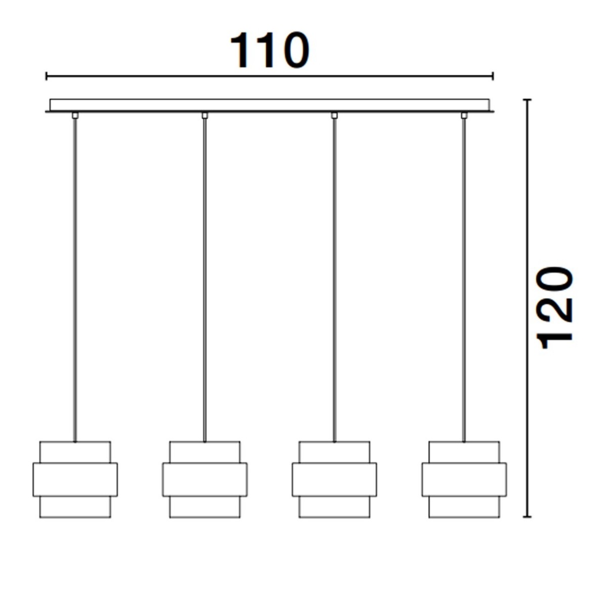 szykowna lampa wisząca Luces Exclusivas VIEJA LE43672