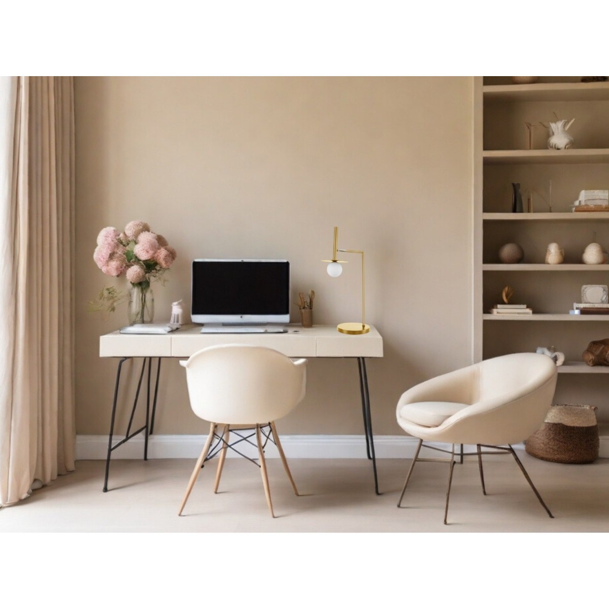 elitarna lampa biurkowa Luces Exclusivas MORELOS LE43690