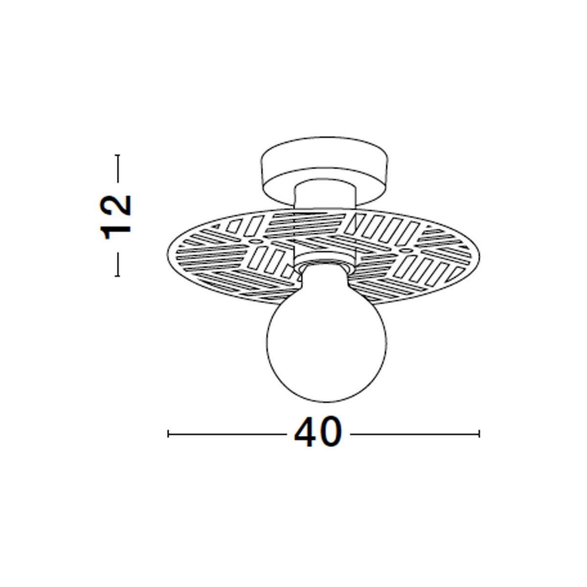 współczesna lampa natynkowa - spot Luces Exclusivas BAMEPA LE43701