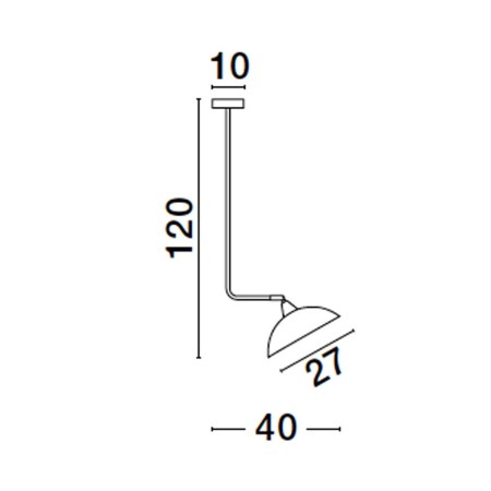 stylowa lampa wisząca Luces Exclusivas BAMORE LE43706