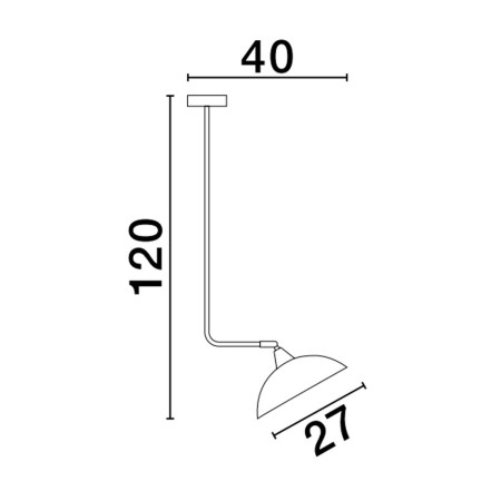 postępowa lampa wisząca Luces Exclusivas BAMORE LE43708