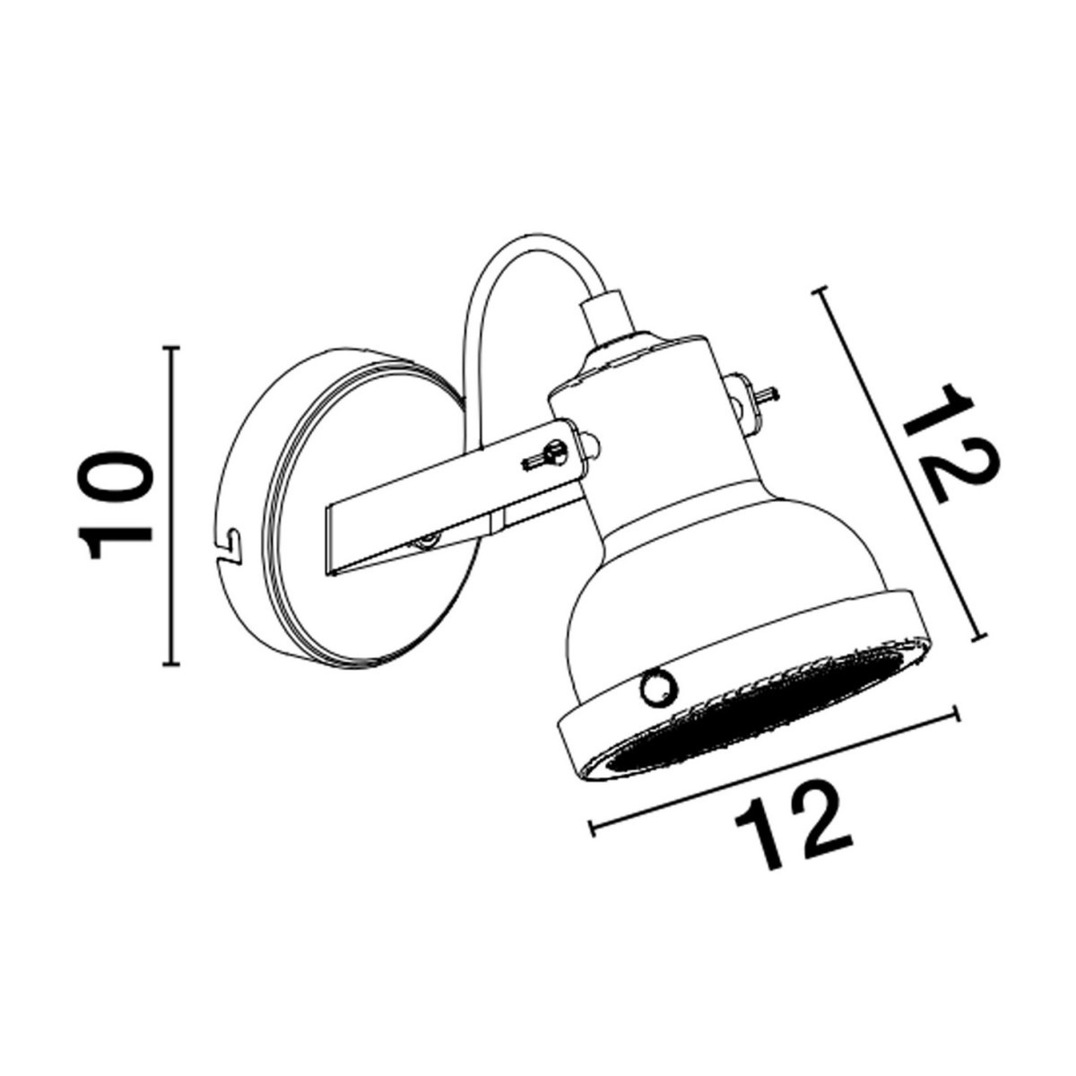 niezwykły kinkiet Luces Exclusivas BANCOS LE43715