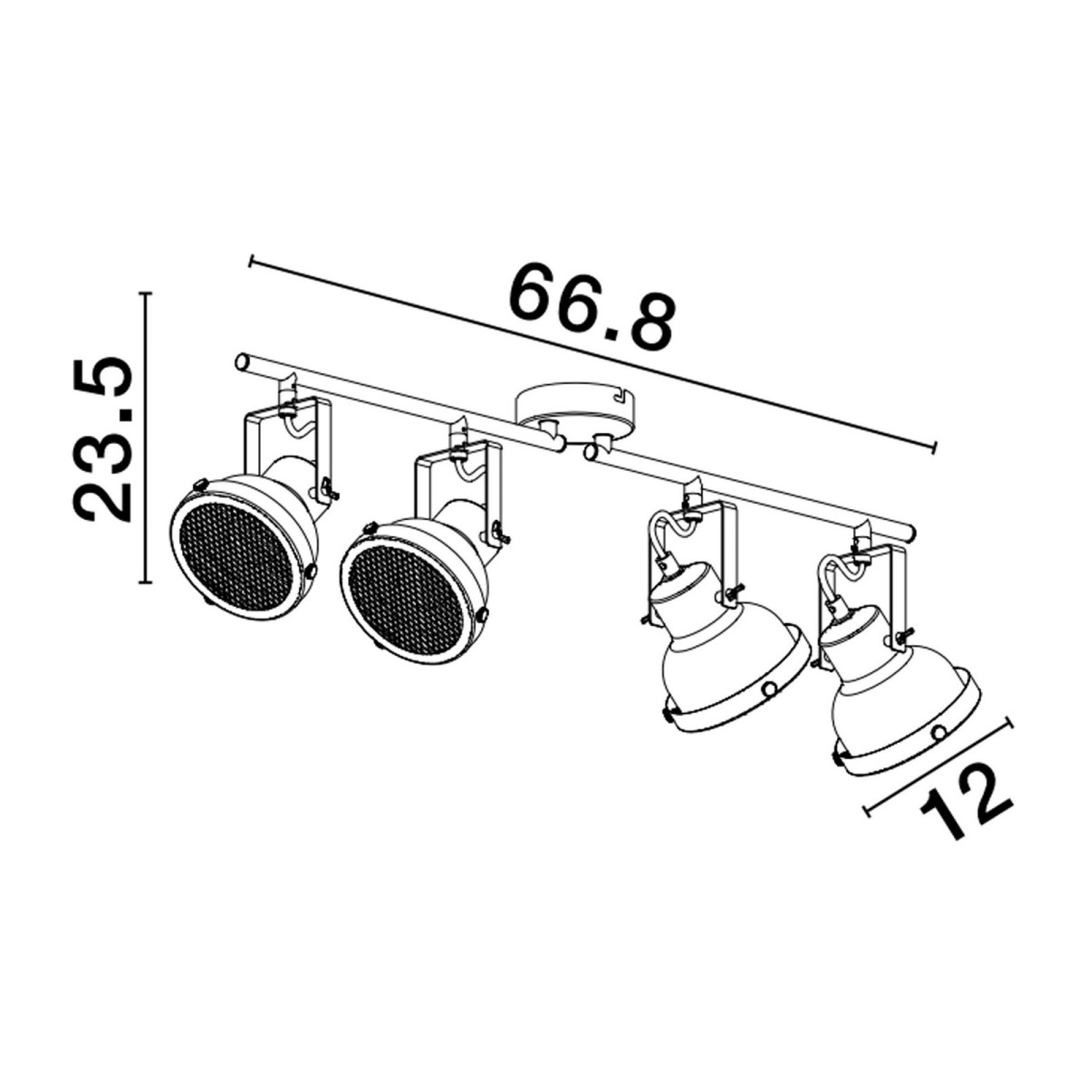 nadzwyczajny reflektor / spot Luces Exclusivas BANCOS LE43719