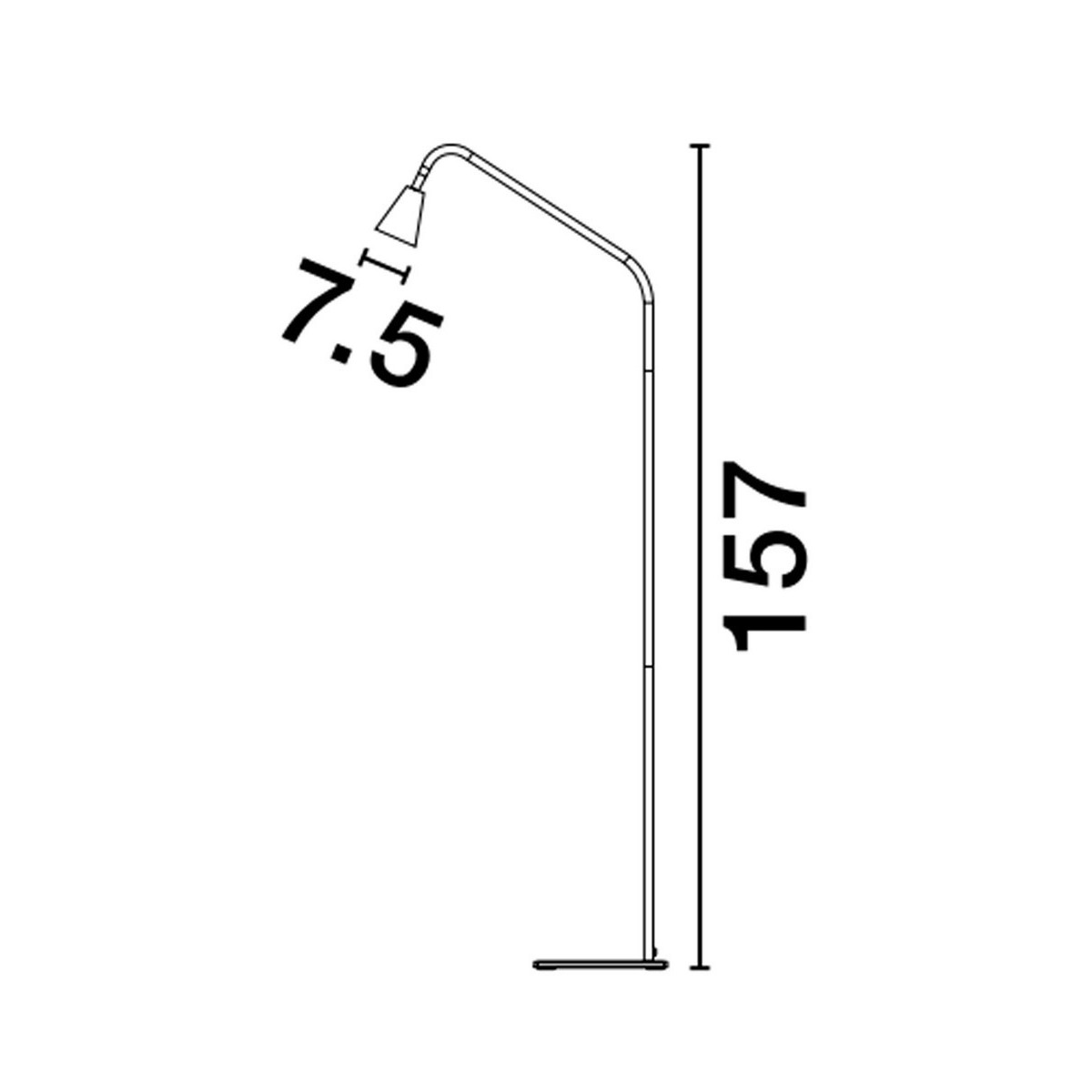 czarująca lampa stojąca Luces Exclusivas BARBIS LE43728