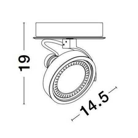 zachwycający reflektor / spot Luces Exclusivas ACASICO LE61630