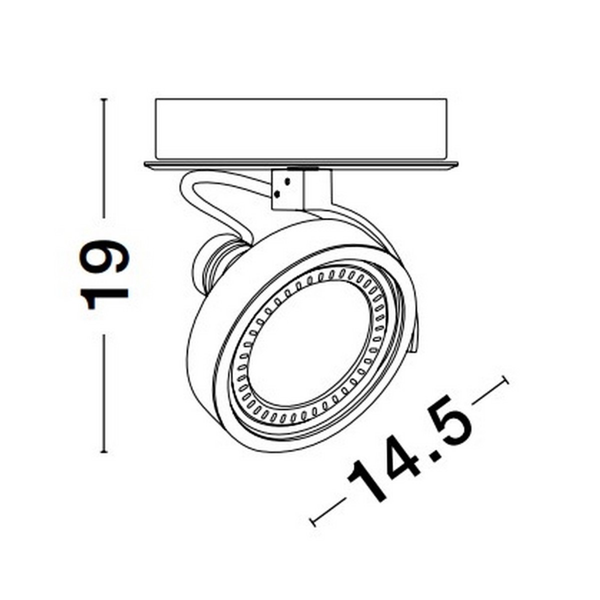 zachwycający reflektor / spot Luces Exclusivas ACASICO LE61630