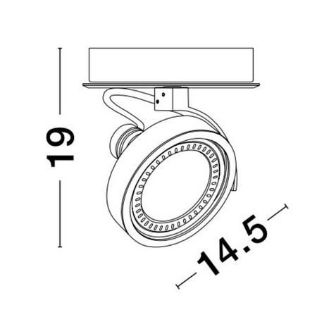 urokliwy reflektor / spot Luces Exclusivas ACASICO LE61631