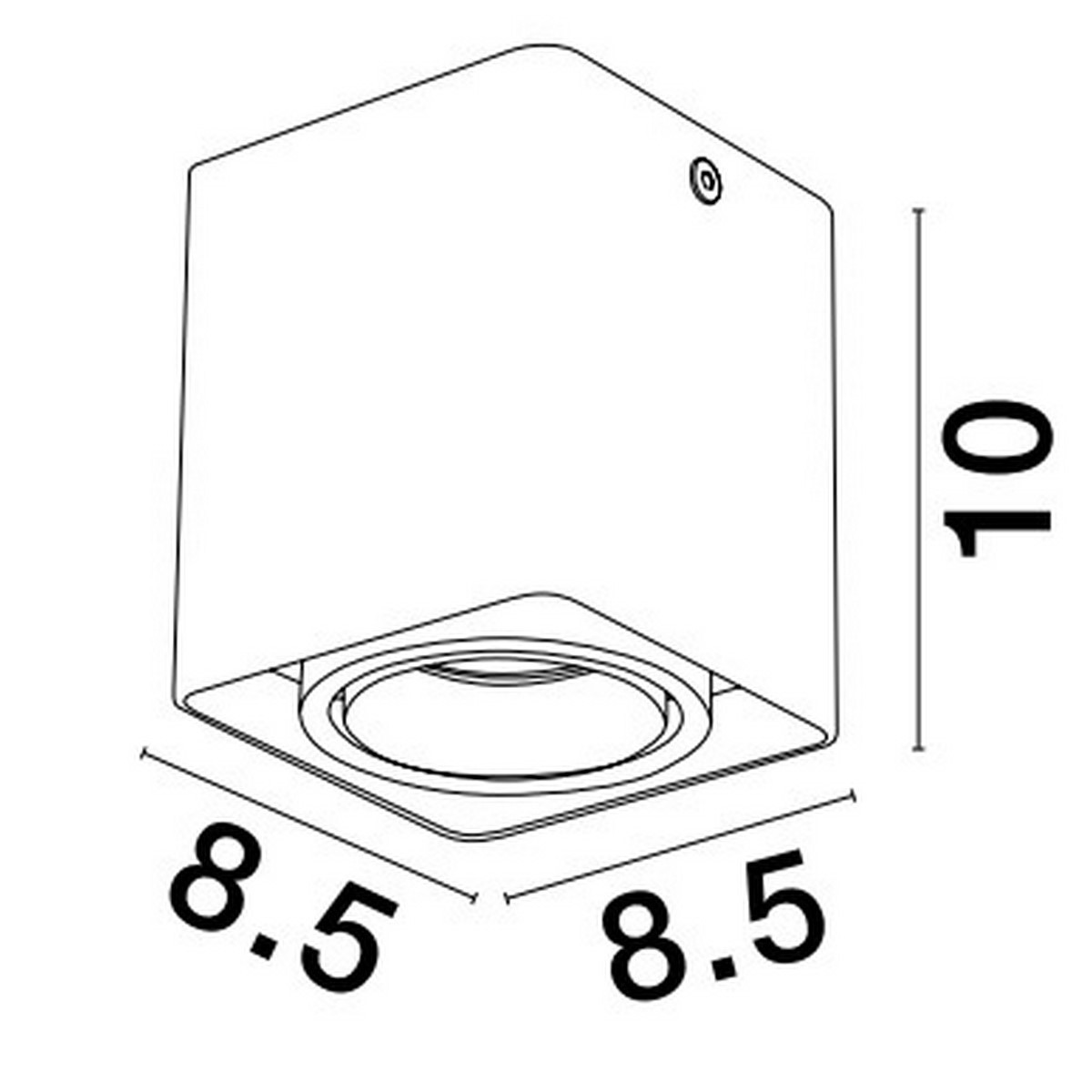 piękna lampa natynkowa - spot Luces Exclusivas CHIVACOA LE61639