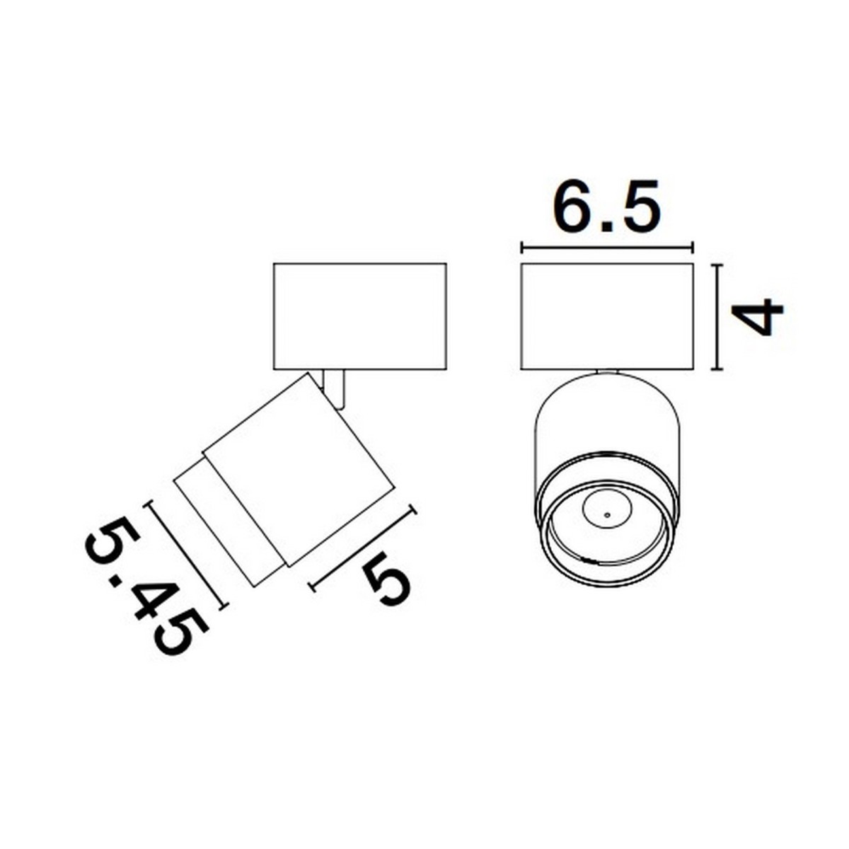 wyjątkowy reflektor / spot Luces Exclusivas BADENIA LE61649