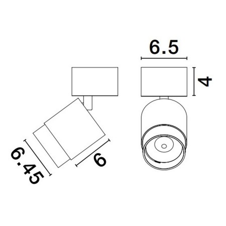 wyszukany reflektor / spot Luces Exclusivas BADENIA LE61652