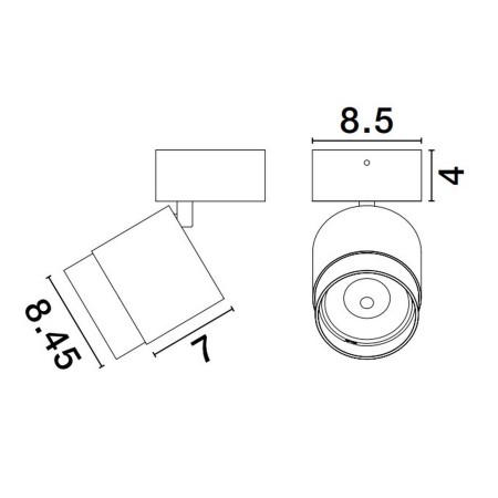 elitarny reflektor / spot Luces Exclusivas BADENIA LE61654