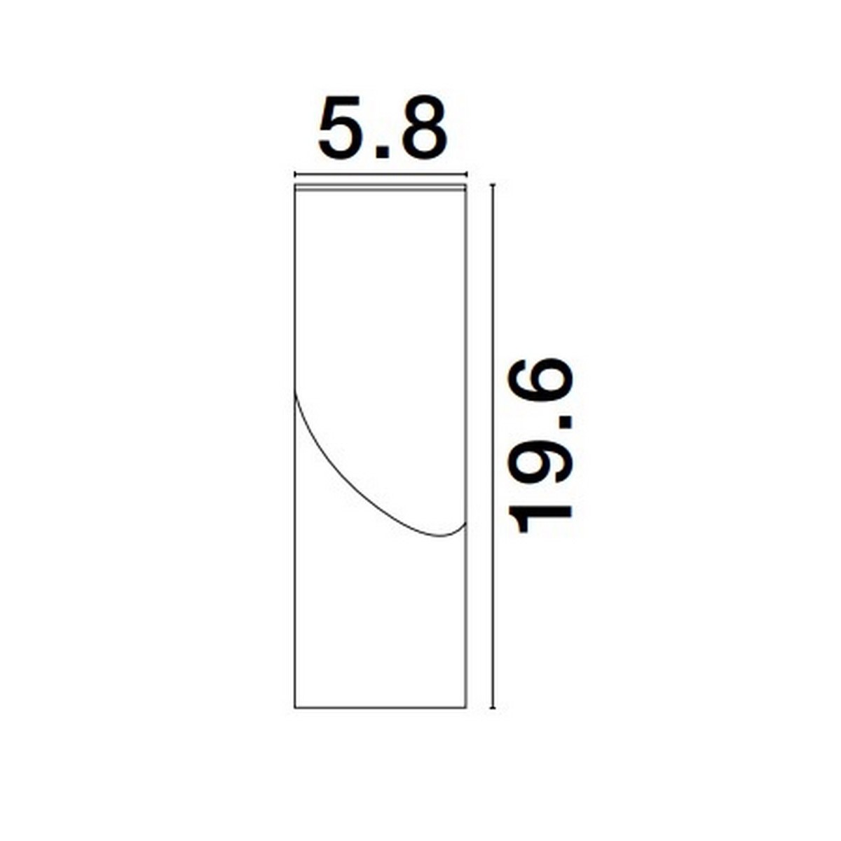 czarujący reflektor / spot Luces Exclusivas BACARAN LE61662