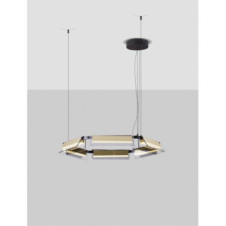 piękna lampa wisząca Luces Exclusivas ROCA LE44229