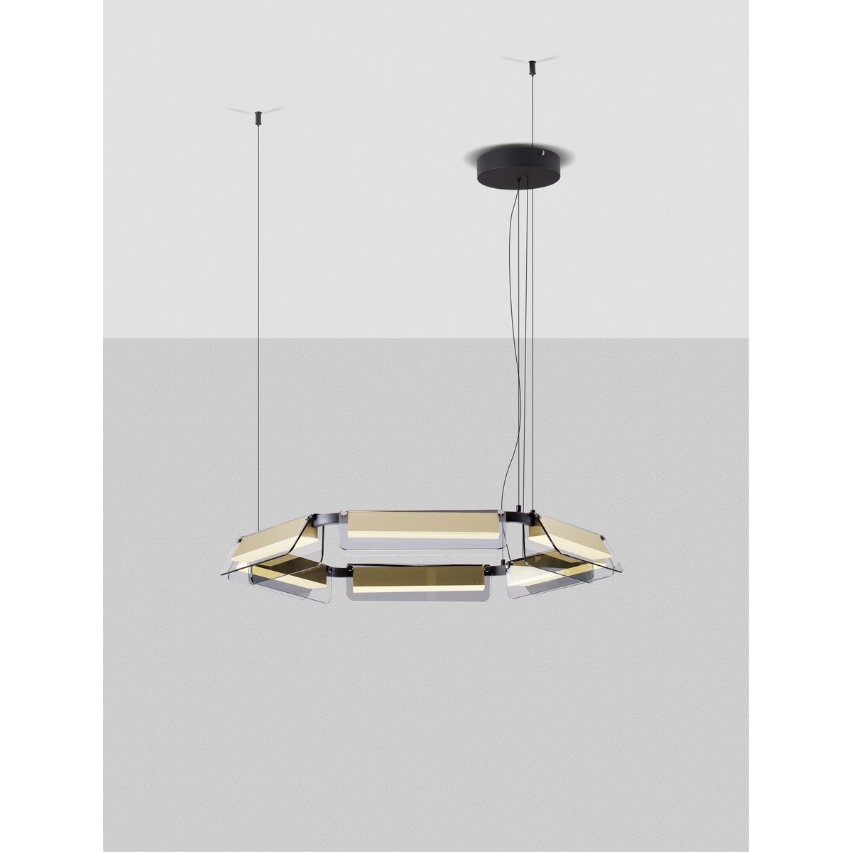 piękna lampa wisząca Luces Exclusivas ROCA LE44229