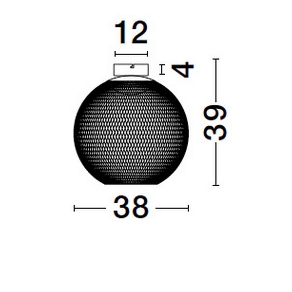 urokliwa lampa natynkowa - spot Luces Exclusivas RITA LE44255