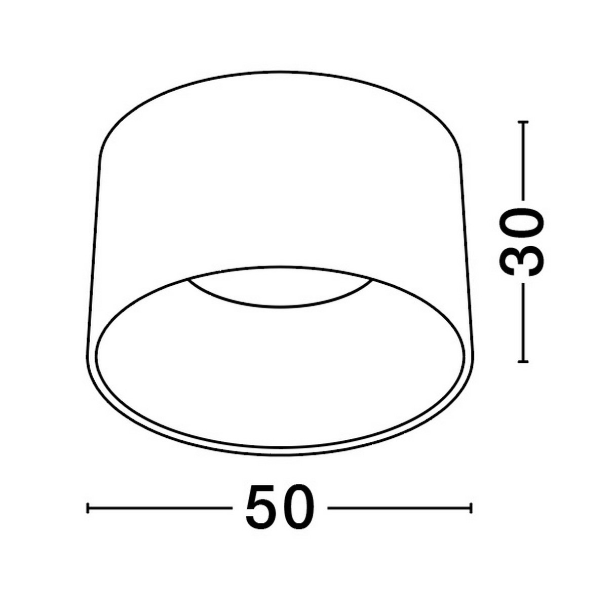 niezwykła lampa natynkowa - spot Luces Exclusivas BAJO LE44265
