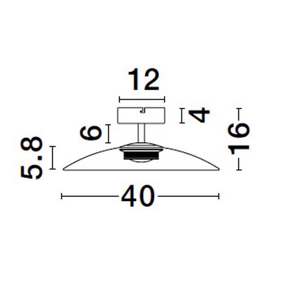 wyjątkowy plafon na sufit Luces Exclusivas PECA LE44278