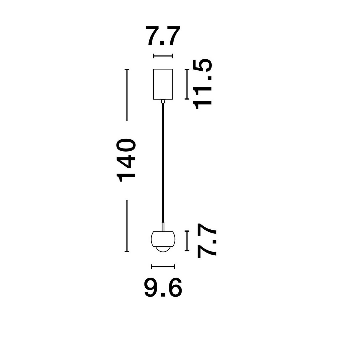 wybitna lampa wisząca Luces Exclusivas LIMA LE44285