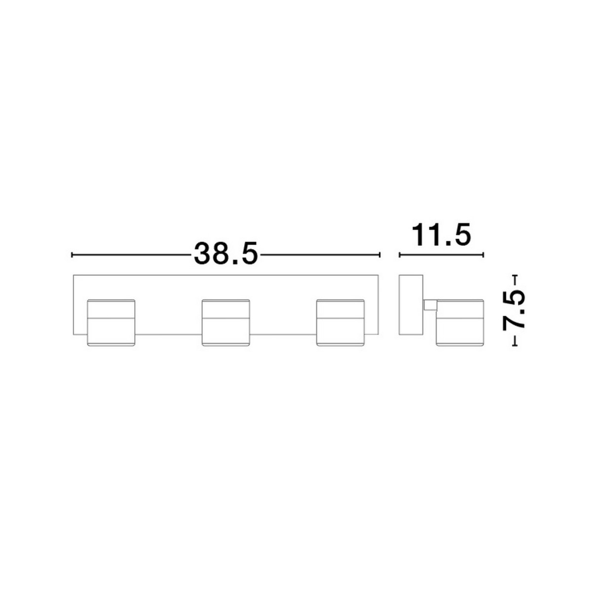 Ponadprzeciętny kinkiet Luces Exclusivas NUEVA LE44305