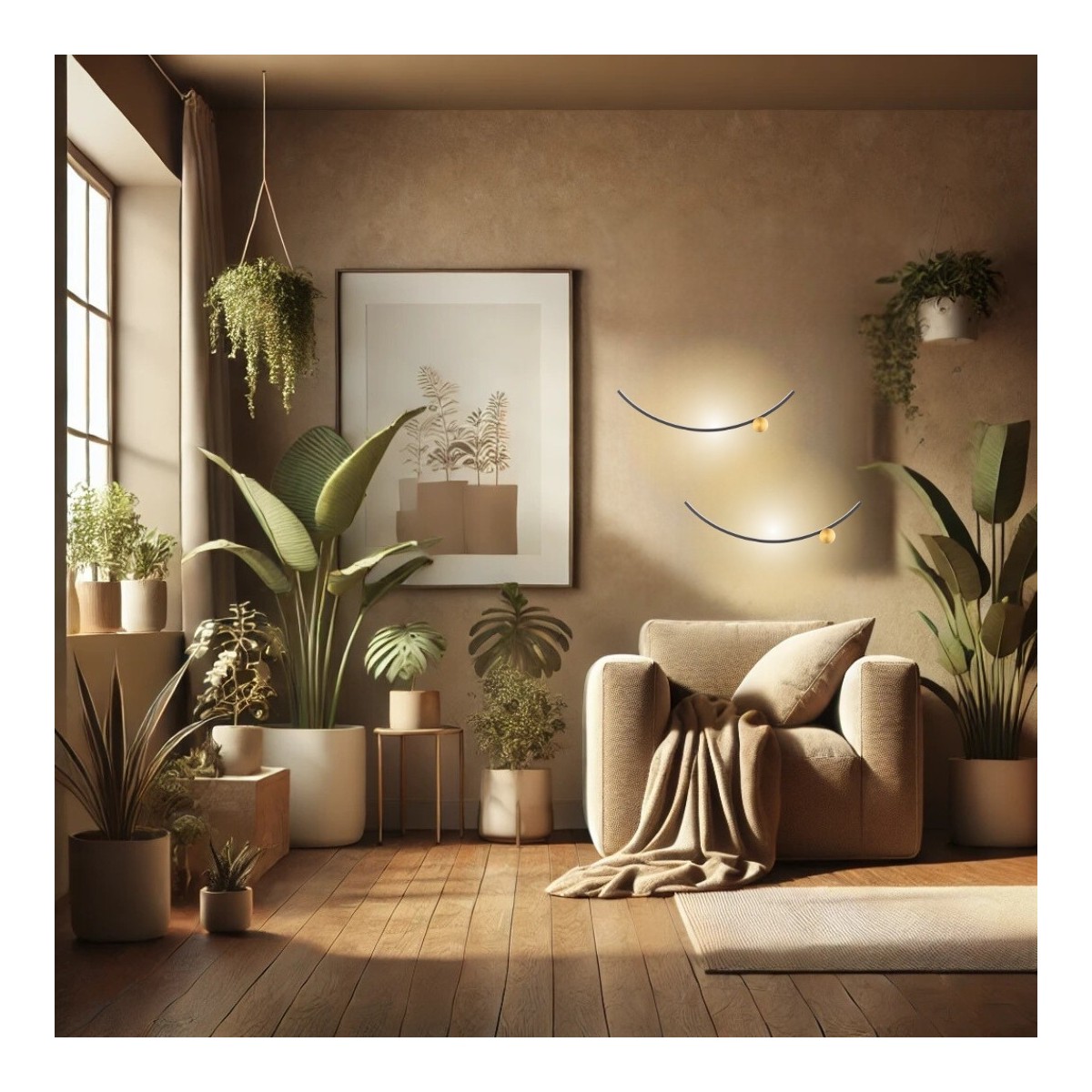 wybitny kinkiet Luces Exclusivas CUZCO LE44314