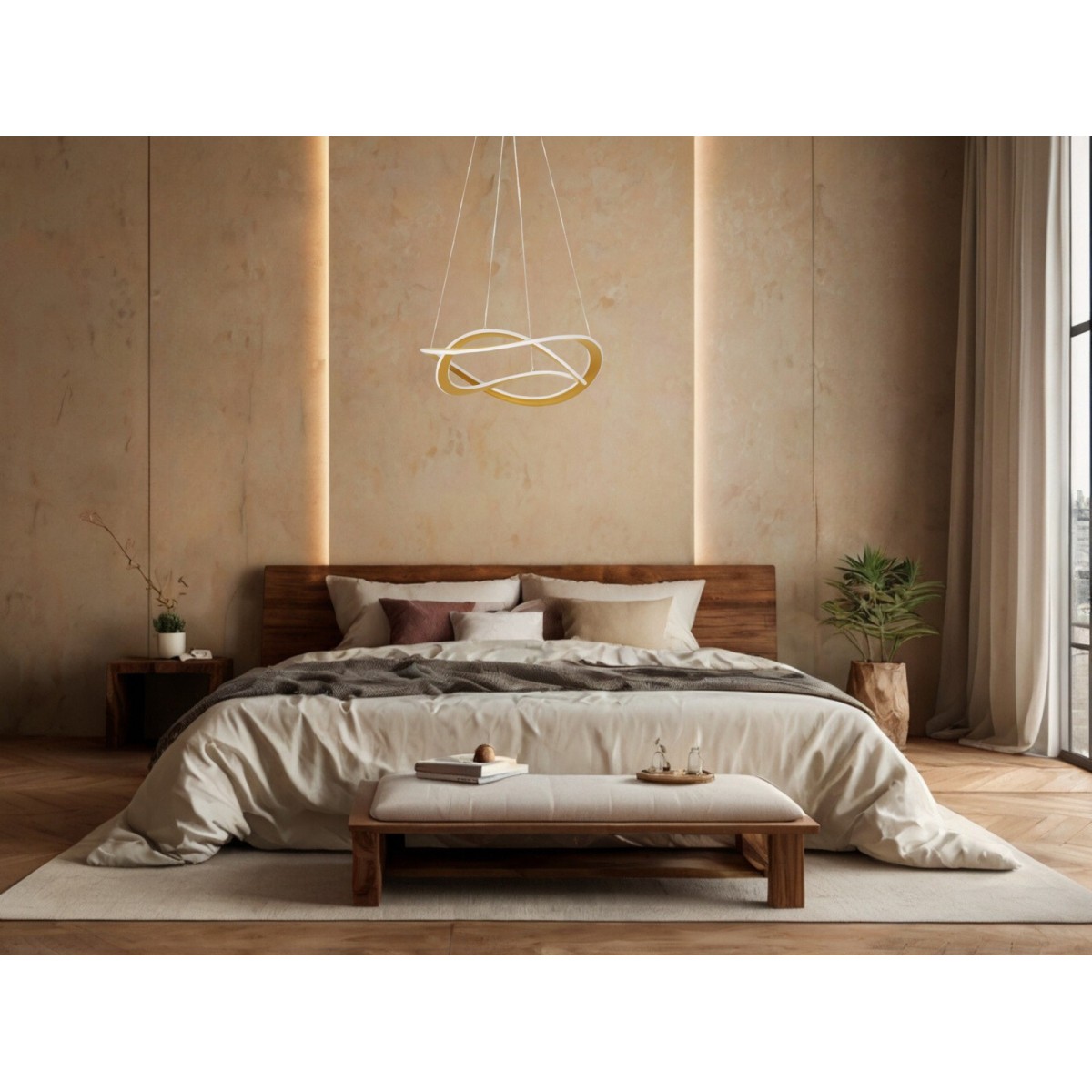 piękna lampa wisząca Luces Exclusivas JAUJA LE44328