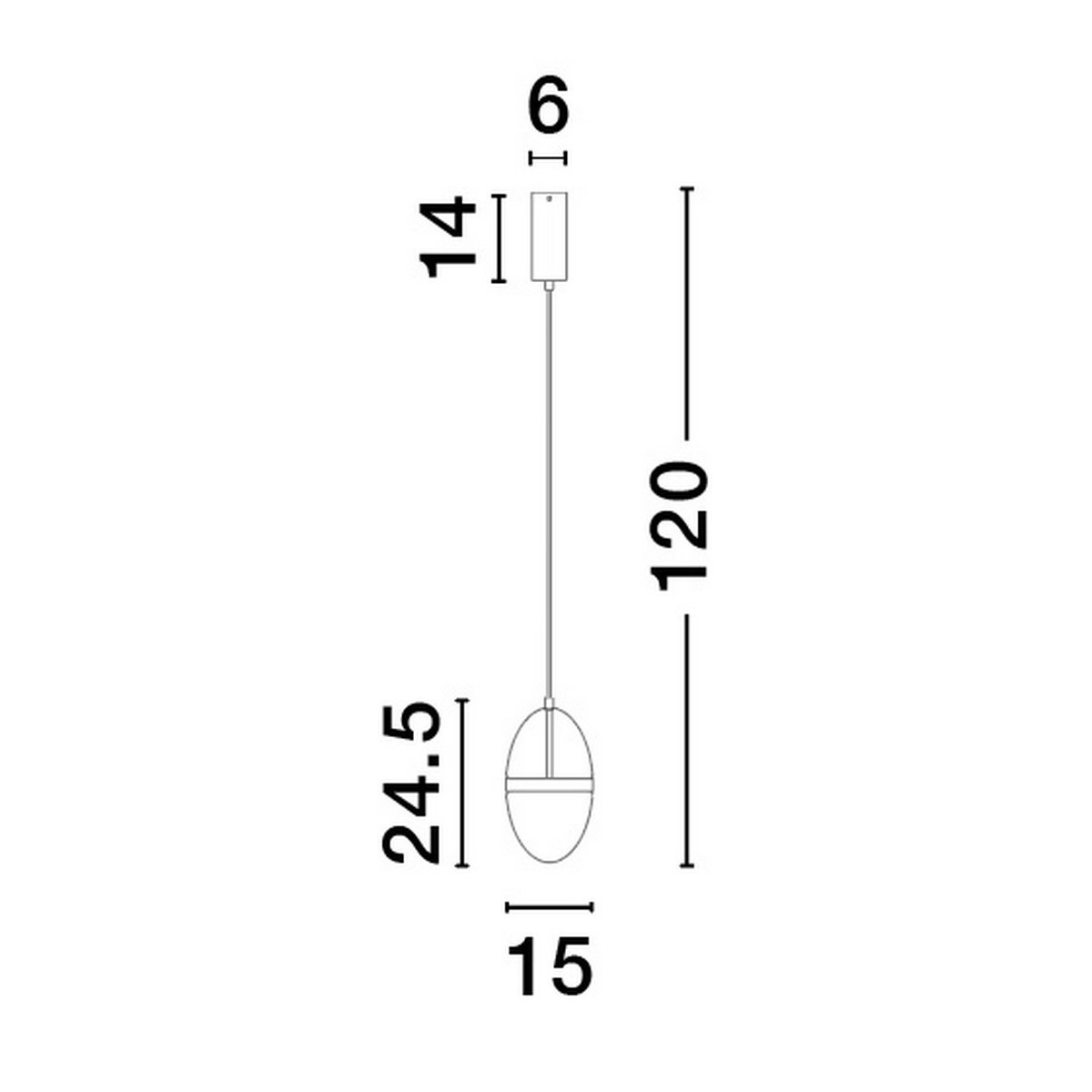 oryginalna lampa wisząca Luces Exclusivas ARENA LE44329