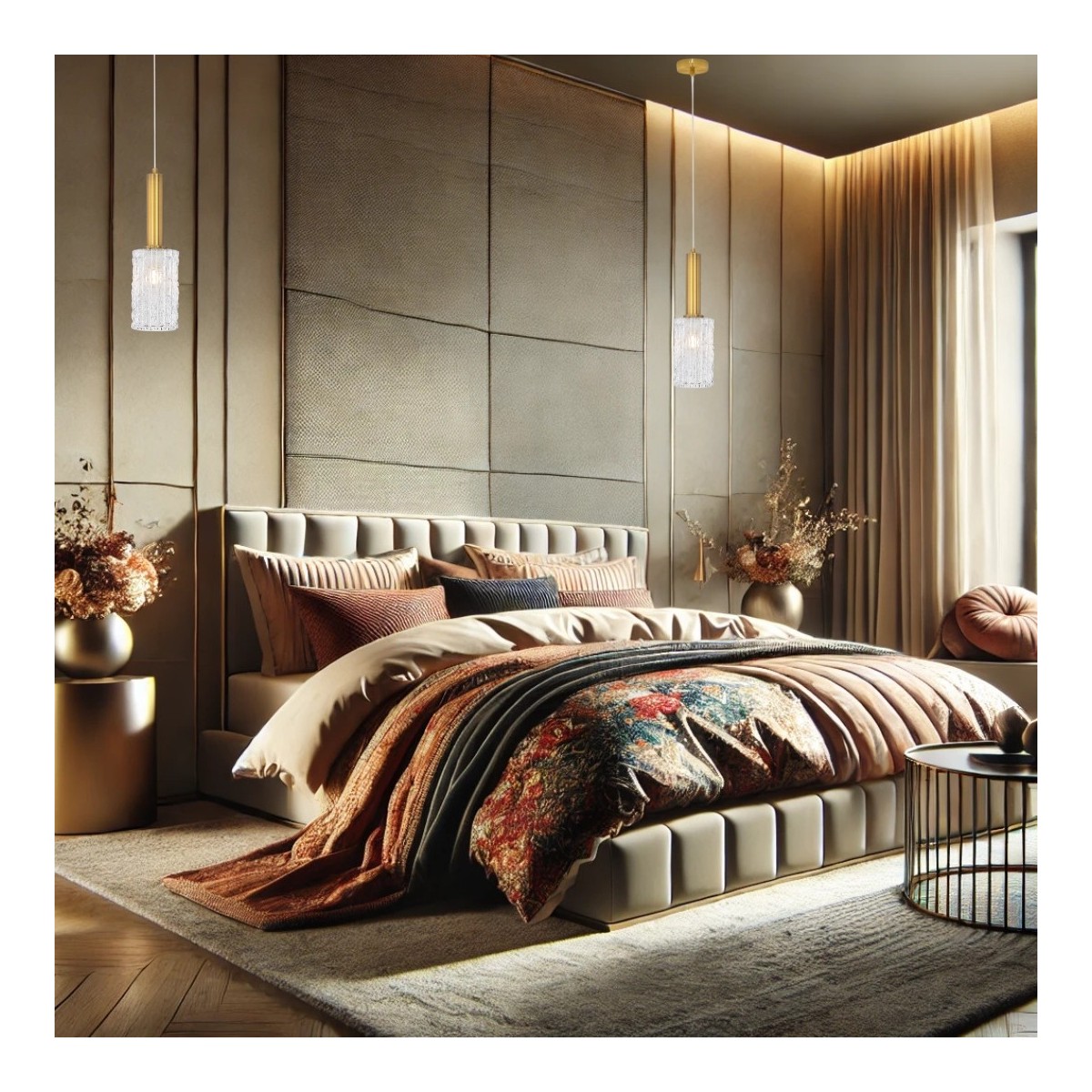 luksusowa lampa wisząca Luces Exclusivas OROYA LE44335