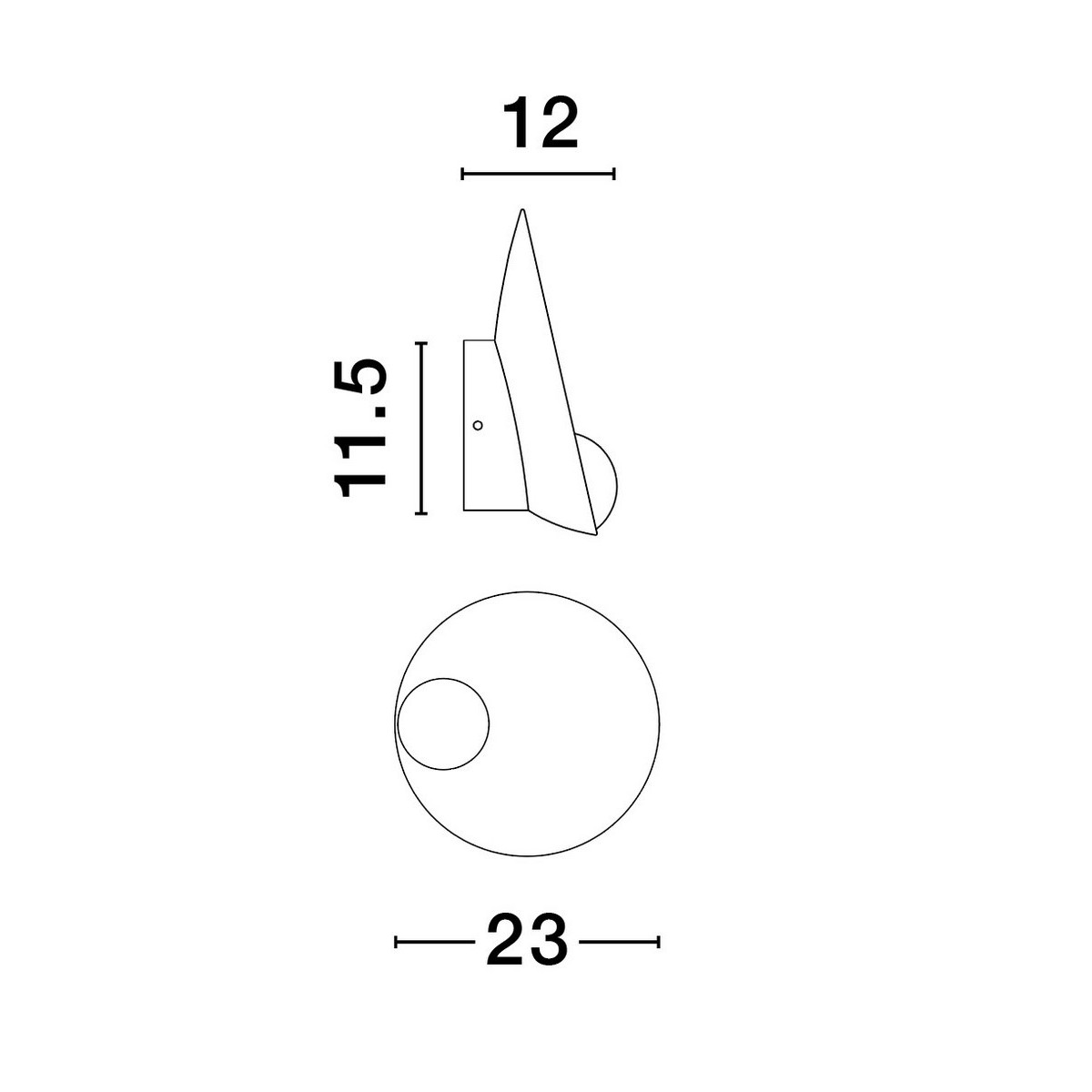 wytworny kinkiet Luces Exclusivas CARDE LE44367