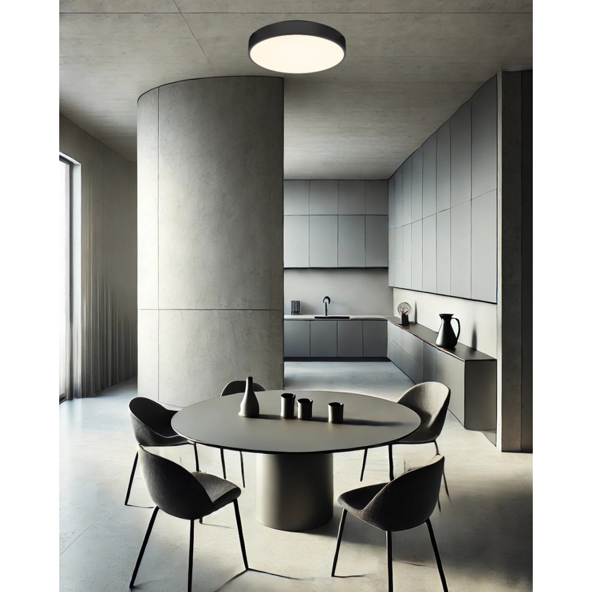 współczesny plafon na sufit Luces Exclusivas GESELL LE44409