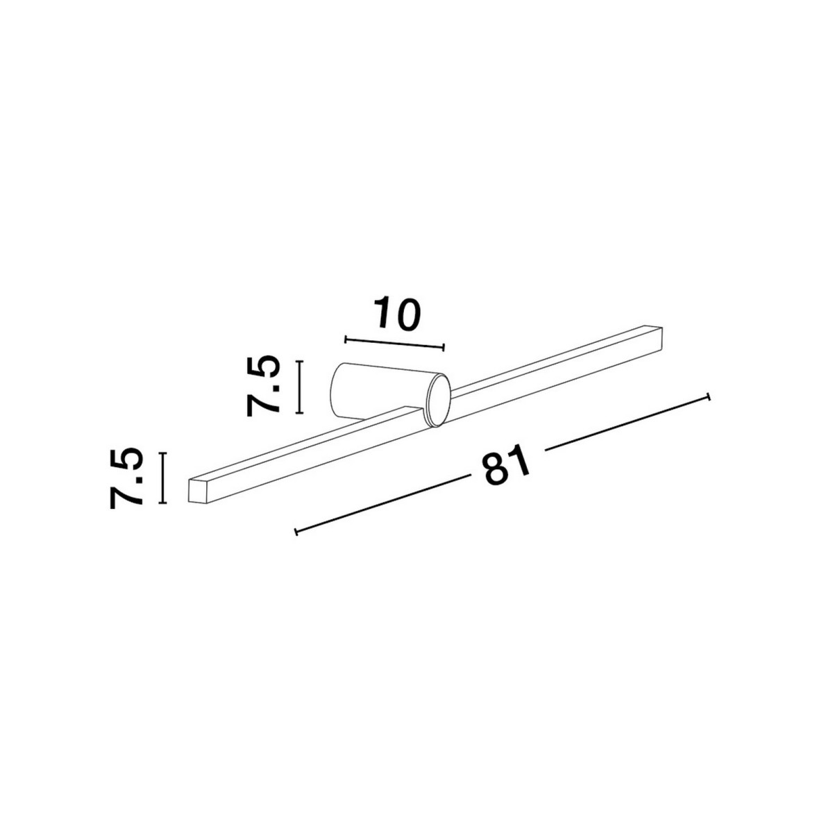 wyszukany kinkiet do łazienki Luces Exclusivas RAFAEL LE44421