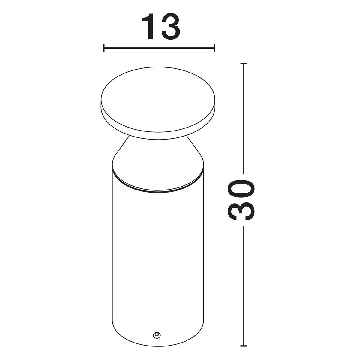 niepowtarzalna lampa ogrodowa - stojąca Luces Exclusivas VISTA LE73609