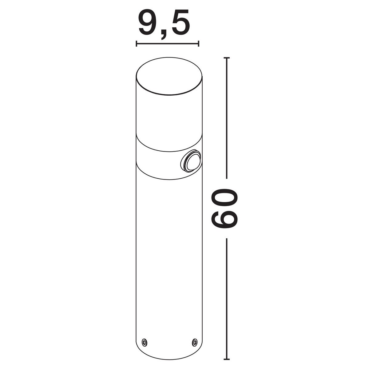 stylowa lampa ogrodowa - stojąca Luces Exclusivas JUJUY LE73633
